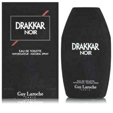 GUY LAROCHE DRAKKAR NOIR EAU DE TOILETTE SPRAY FOR MEN 6.7 Oz / 200 ml BRAND NEW