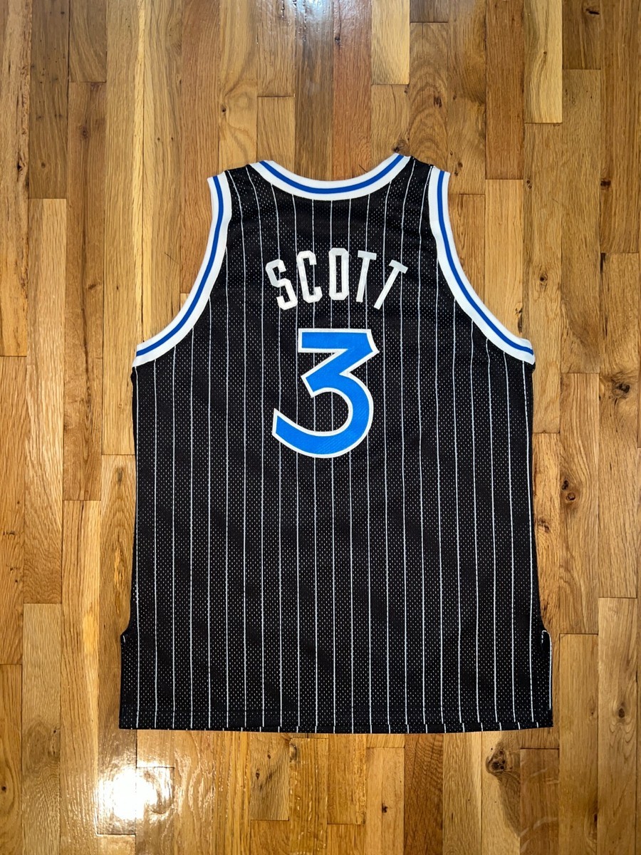 DENNIS SCOTT Authentic Champion ORLANDO MAGIC Jersey 48 NBA Grant
