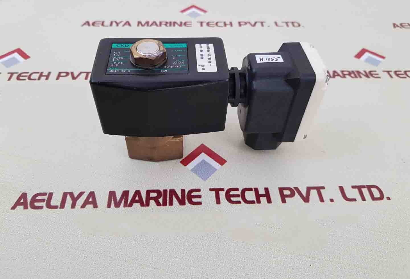 Ckd ab41-02-3 solenoid valve ac110v 50/60hz