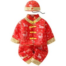 new babys' chinese style suits, boys' and girls' Tang suits set 10959 new year
