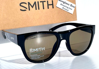 NEW Smith Optics ROCKAWAY Black ChromaPop POLARIZED Gray Green Lens Sunglass