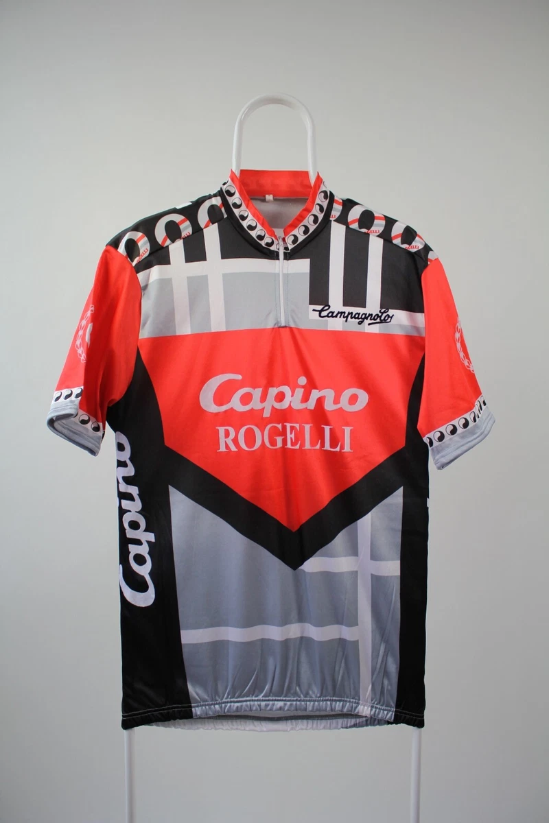 MENS VINTAGE RETRO CYCLING JERSEY CAMPAGNOLO SIZE L eBay
