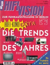 📰 HIFI VISION 9/1995 - HiFi-Magazin - Scatman John, Graham Parker, Blues in 3D
