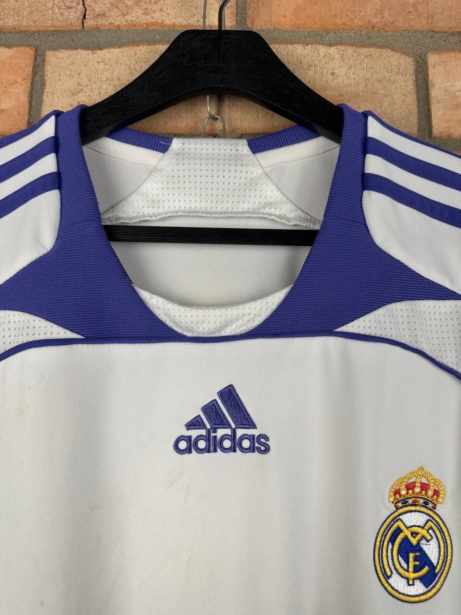 Adidas Real Madrid Home Jersey 2007-2008 Huntelaar Vintage