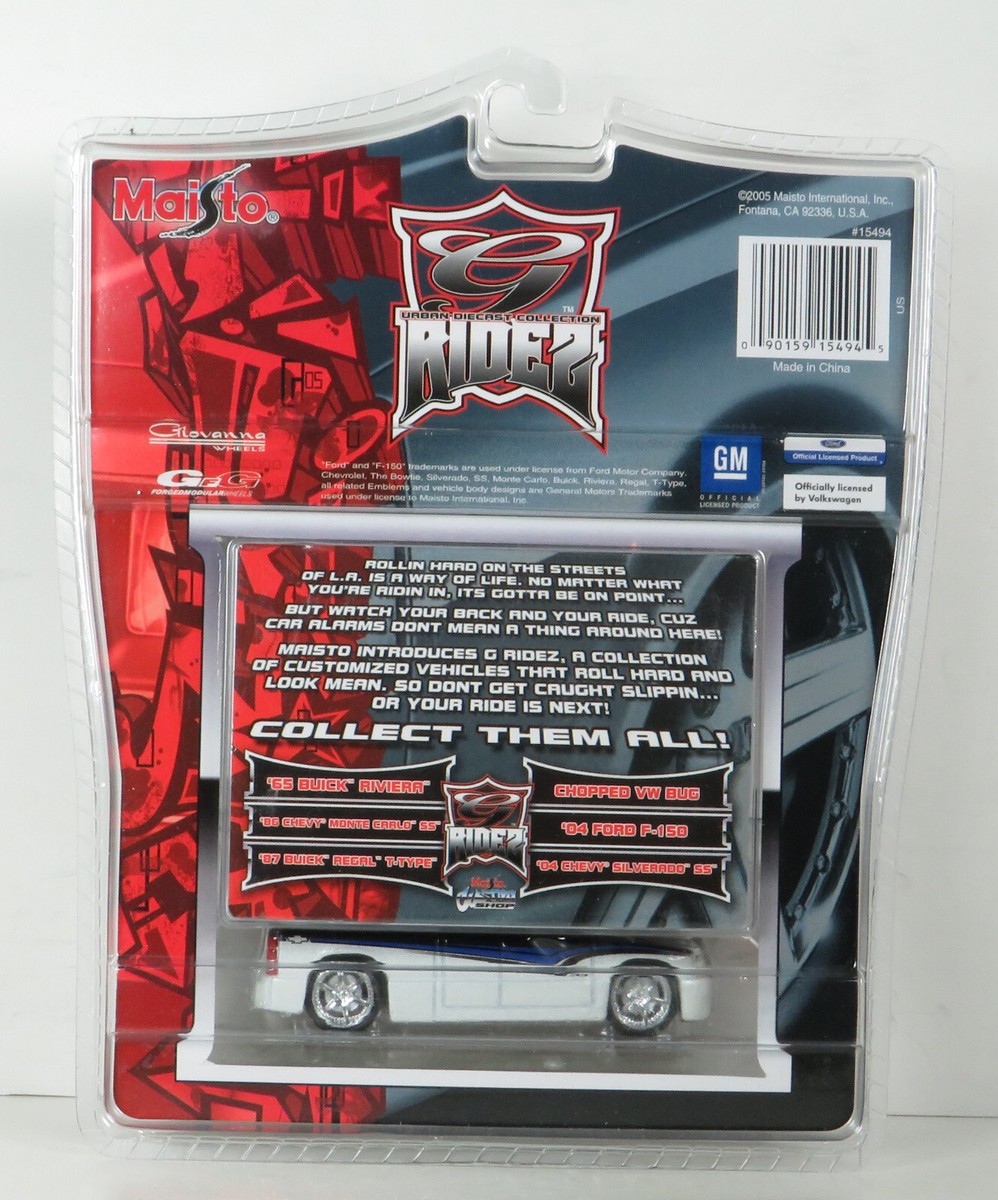 Maisto G Ridez 2004 Chevrolet Silverado SS Pickup Truck 04 Chevy
