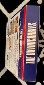 The Untouchables NES Complete In Box CIB GREAT Condition SUPER RARE BLUE VARIANT