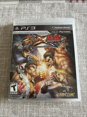 Sealed Street Fighter X Tekken -- Black Label (Sony PlayStation 3, 2012) New