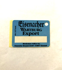 Kleines Bieretikett  , EISENACHER Brauerei + 2010 , 4,2 x 3,0 /Thüringen #465#