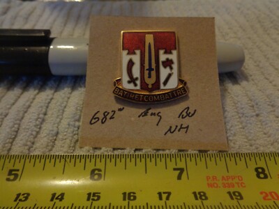 682nd Engineer Battalion NH Unit Crest, DI, DUI (DRAW#B4) | eBay