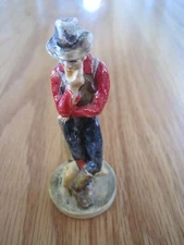 Sebastian Miniature Farmer Figurine 1946 P.W Baston 3" Vintage