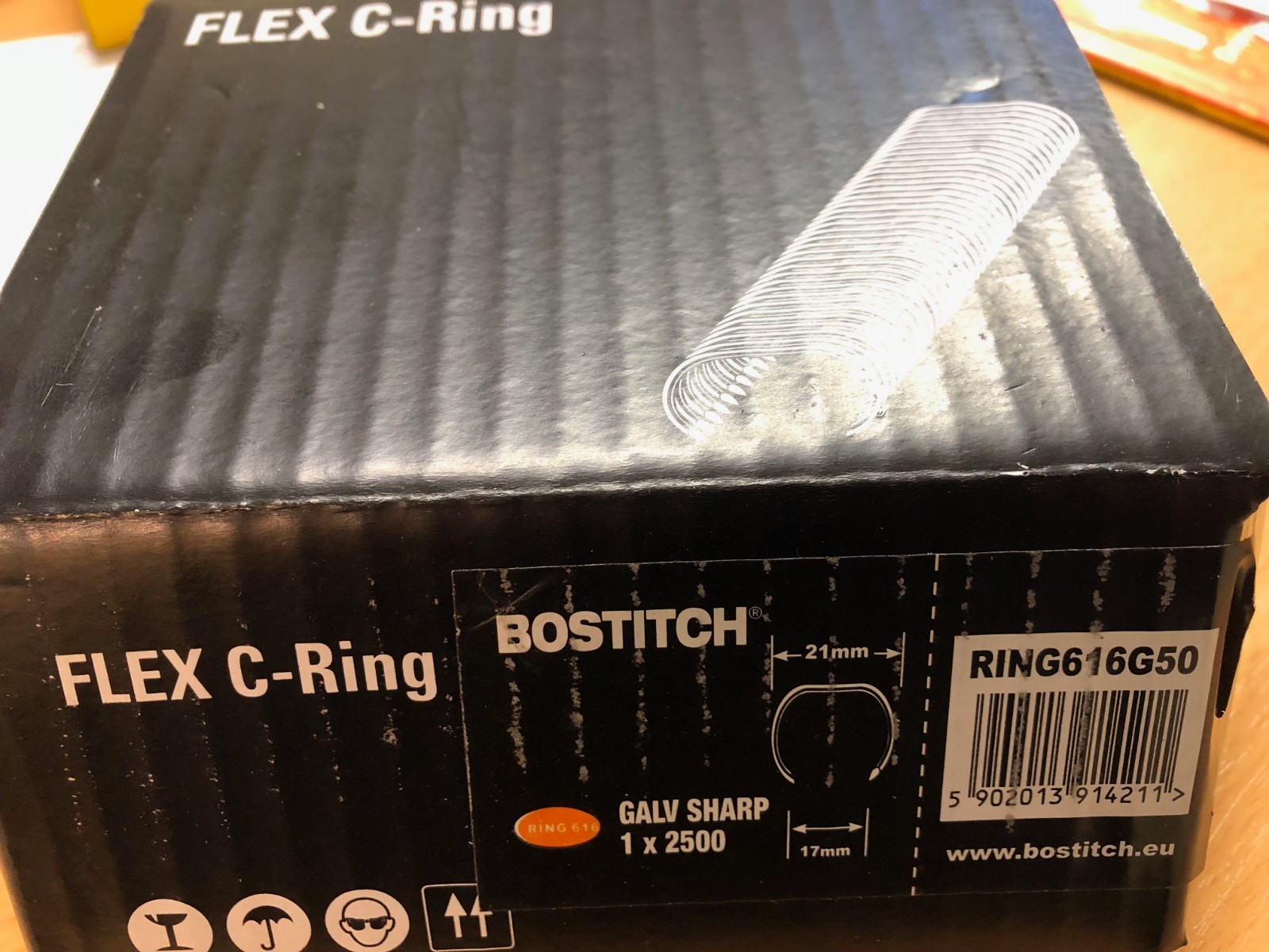 RING616G50 Galvanised Hog Rings (C Rings) for Bostitch P7 Pliers. eBay