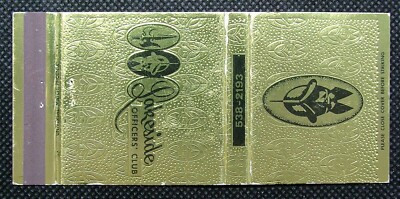 Streichholzheft Lakeside Officers Club Universal Match Phoenix USA BK318