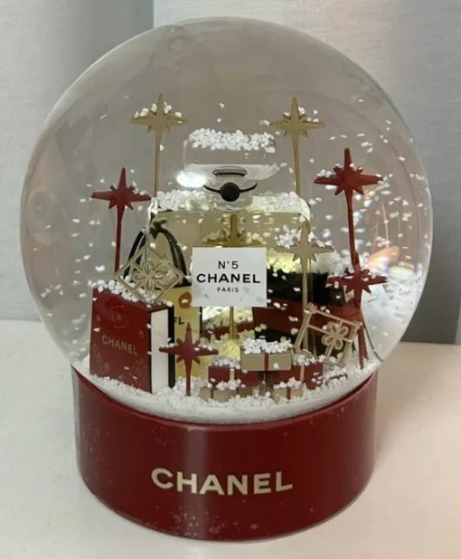 2022 CHANEL SNOW PERFUME GLOBE BALL VIP CHRISTMAS GIFT LIMITED