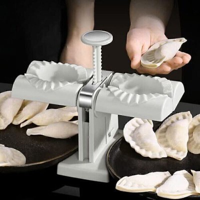 Dualkopf automatische Klößchen Maker Wrapper Formen Küche Dumpling Maker