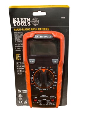Klein Tools MM325 3554185 Tools LCD Multimeter - Black & Orange