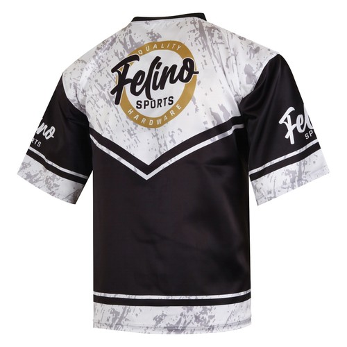 Felino Sublimated Shirt Kick Boxing Muay Thigh Mixed Martial Arts Uniform Jersey - Picture 5 of 6