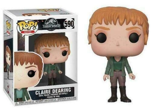 ¡Caja Dañada! Funko Pop! Películas: Figura Coleccionable De Claire Dearing De Jurassic World