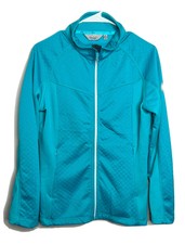 Regatta Great Outdoors Womens Jacket Soft Shell Fleece Lined Blue Size 5/6 