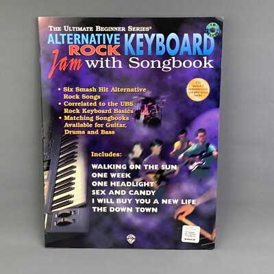 Die ultimative Anfängerserie alternatives Keyboard Rock Jam mit Songbook CD 