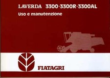 Mietitrebbie Laverda 3300-3300R-3300 AL Manuale di uso e manutenzione