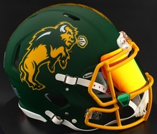 NORTH DAKOTA STATE BISON NCAA Riddell Speed Full Size AUTHENTIC Football Helmet