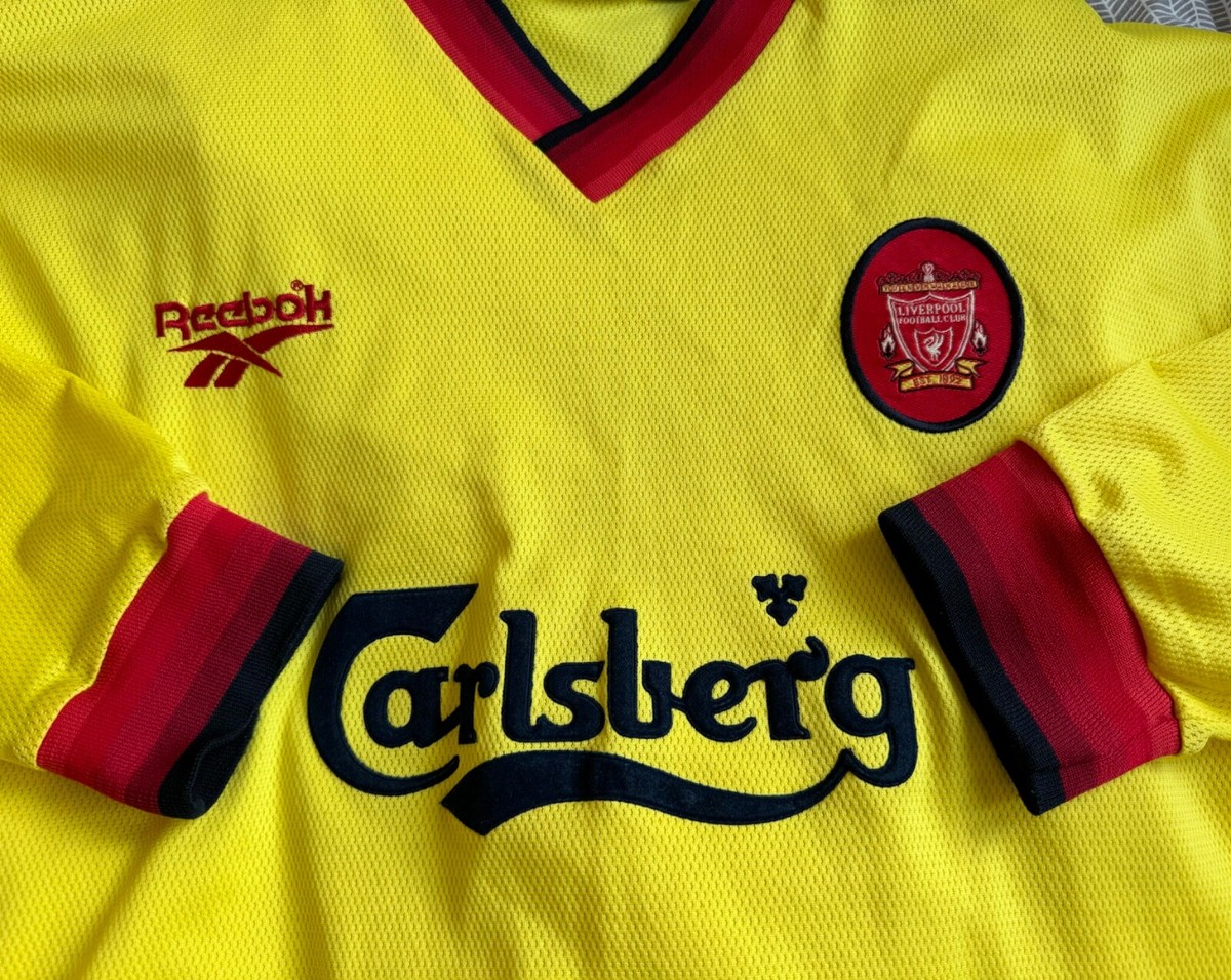 RARE Liverpool 1997/1998/1999 Away LS Longsleeve Shirt RARE Liverpool 1997/1998/1999 Away LS Longsleeve Shirt