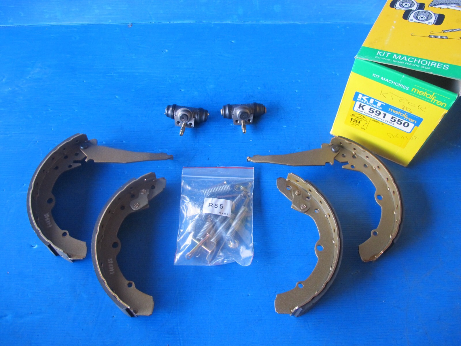 Kit de freins arrière MGA pour les trajets chargés en VW Caddy et Audi 100