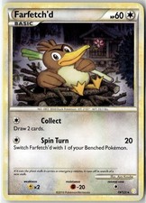 Farfetch'd Rare HeartGold SoulSilver 19/123 NM