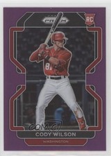 2022 Panini Prizm Purple Prizm Cody Wilson #94 19fi