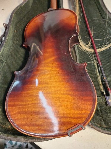 Antique 1907 Josef Metzner Stradivarius Violin - Picture 4 of 5