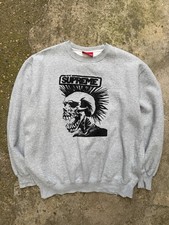 Supreme 2003 Archive ? Expolited ? Punk Heather Gray Crewneck