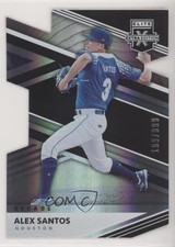 2020 Panini Elite Extra Edition 203rd Decade Die-Cut /203 Alex Santos #72 0ai3