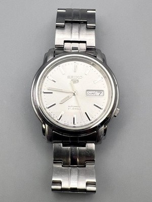 SEIKO 5 Seiko 7S26 03S0 Automatic Back Skeleton Day Date From Japan