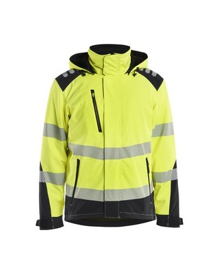 Blakläder High Vis Softshell Winterjacke leicht gefüttert 4400