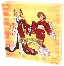 Acrylic Stand Misaka Mikoto Miyo Block A Certain Scientific Railgun Pop Up Shop