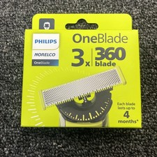 Philips Norelco OneBlade 360 Replacement Blade Model QP430/80 New/ Sealed
