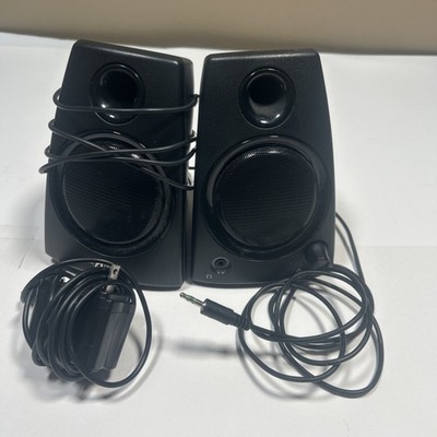 Logitech Z130 2 Piece Multimedia Stereo Speakers w/Adapter (72)