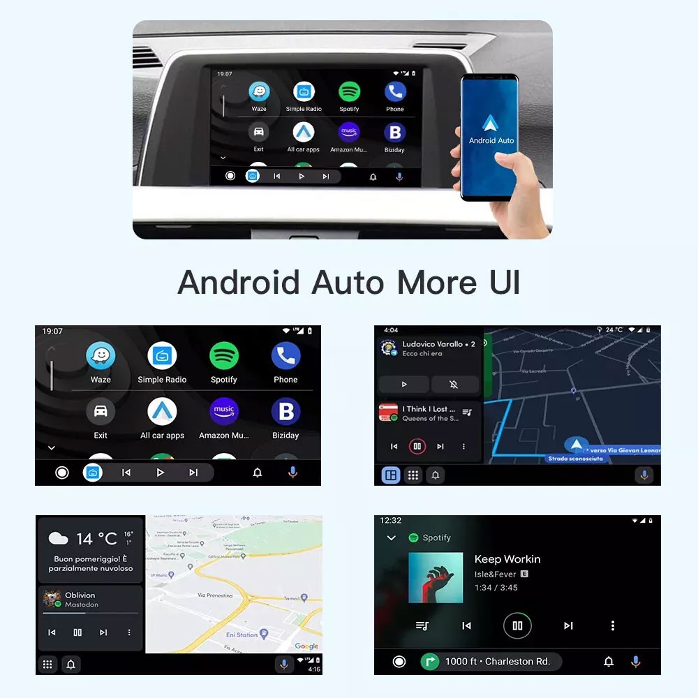 Wireless CarPlay Android Auto Retrofit Module For BMW i8 I12 2014-2017 with NBT