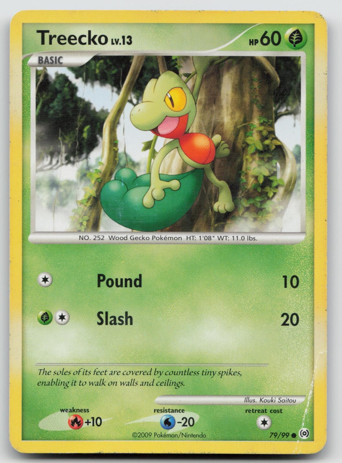 Treecko 79/99 Arceus Pokemon MP C851
