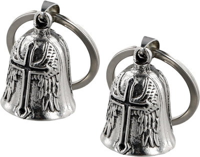 Guardian Bell, 2 Stück Motorrad Glocke Glücksbringer, Guardian Biker Bell, Schut