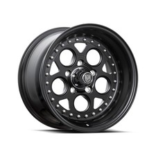 15x8 Centerline Rev 2.0 Satin Black Center Lip Wheels 5x4.5 0mm Set Of 4