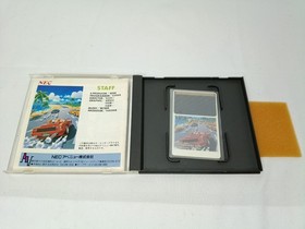 PC Engine Out Run Hu card CIB NTSC-J Tested