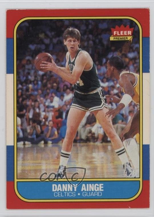 1986-87 Fleer Danny Ainge #4 04dh