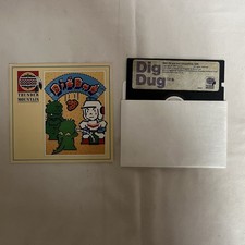 Commodore 64 Dig Dug Video Game With Insert No Manual