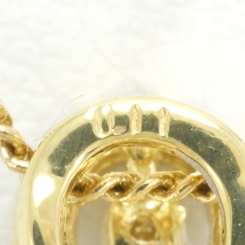 18K Gelbgold Collier Südseeperle Diamant 6,1g 45cm versandkostenfrei gebraucht - Bild 7 von 7