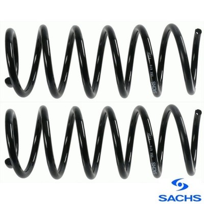 2x Fahrwerksfeder SACHS 998678 2 Federn Satz Federnsatz für Mitsubishi