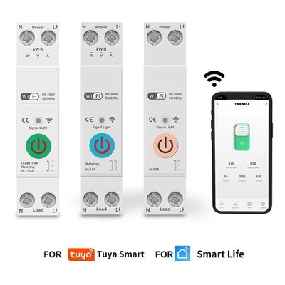 Smart WiFi Energy Meter with Timer and Energy Monitoring Functionality