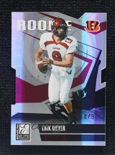2006 Donruss Elite Rookie Status Red Die-Cut 4/9 Erik Meyer #149 Auto 0nr3