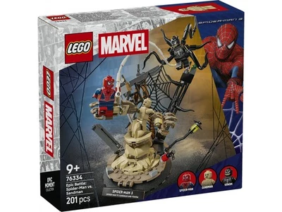LEGO 76334 Epic Battle Spider-Man vs Sandman PREORDER Will Ship From Jan 5th
