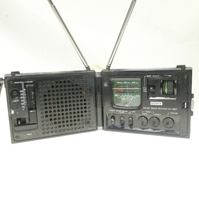 Sony ICF-7800 Newscaster 3-Band Radio FM MW SW Vintage Faltbar Getestet DDP...